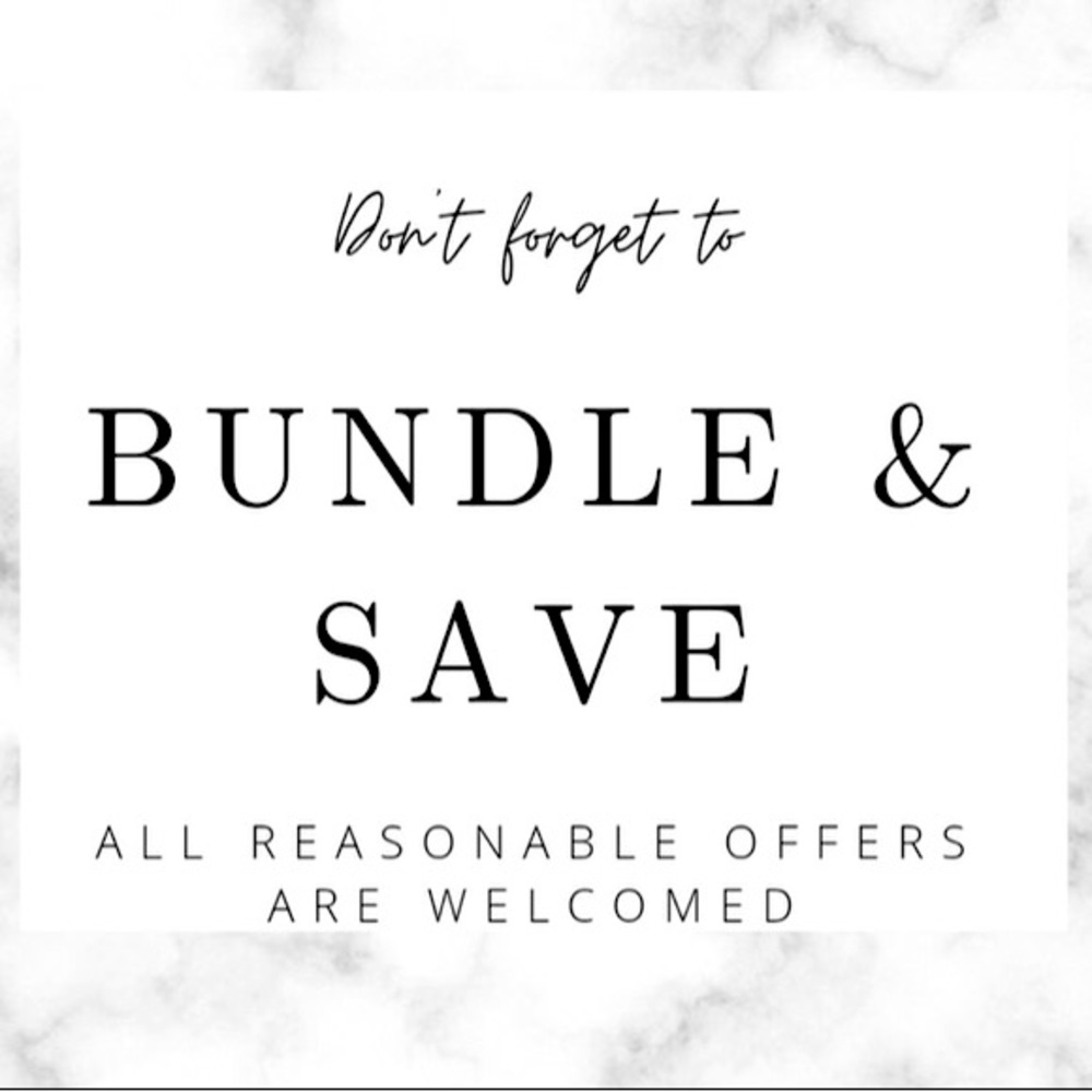 BUNDLE & SAVE! OFFERS WELCOMED💕